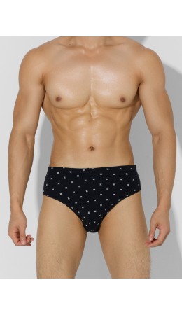 Трусы квадраты на черном1
