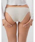 Трусы бежевый меланж