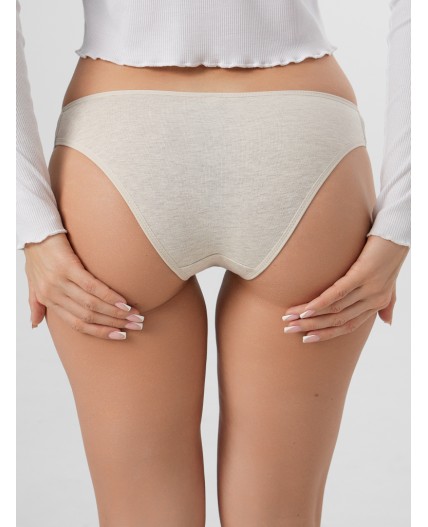 Трусы бежевый меланж
