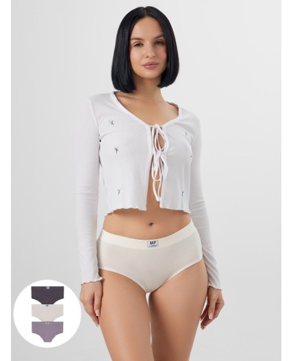 Трусы молочный +морской туман +макадамия