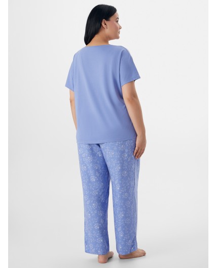 Комплект аметист +цветы на аметистовом