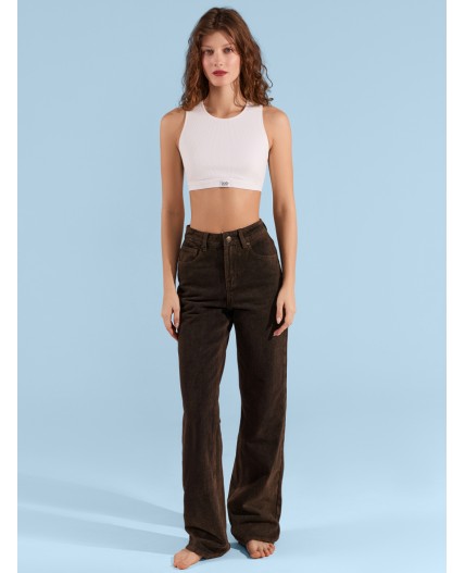 Брюки коричневый