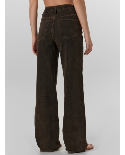 Брюки коричневый