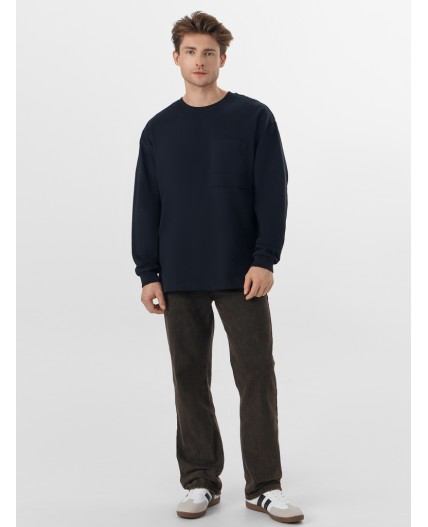 Лонгслив черный