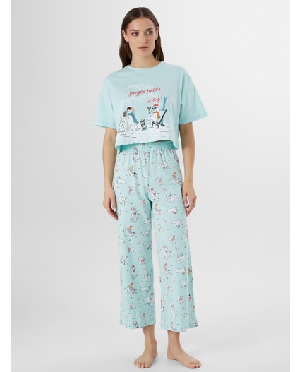 Комплект мята +собаки на мяте