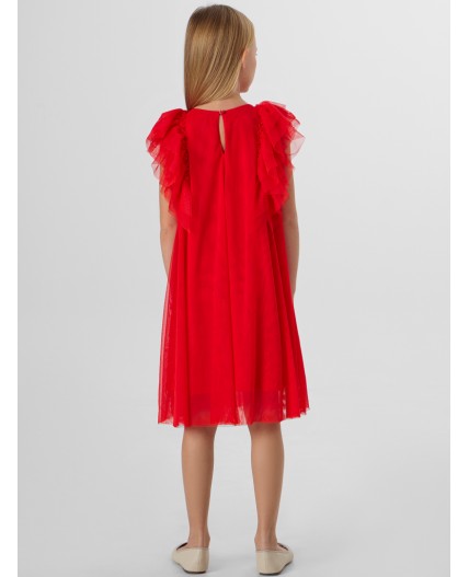 Платье бордо