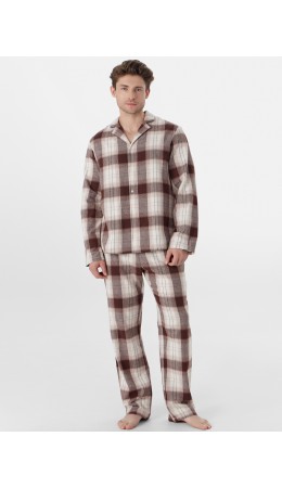 Комплект черная клетка на св.молочном