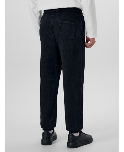 Брюки ACID WASH черный