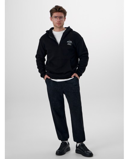 Брюки ACID WASH черный