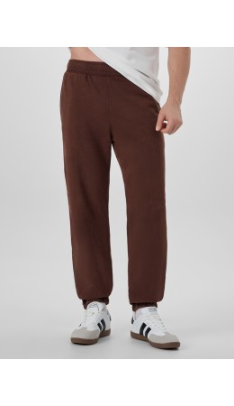 Брюки ACID WASH шоколадный1