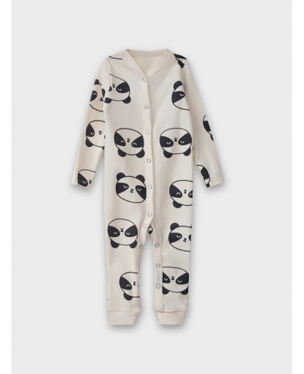 Комбинезон панды на молочном
