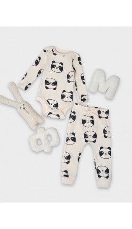 Комплект панды на молочном
