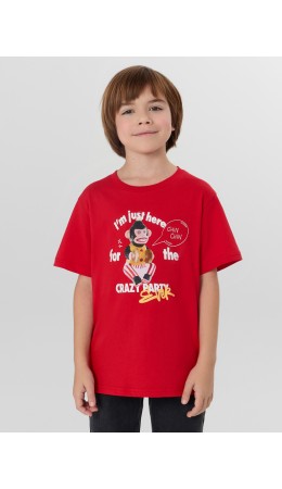 Футболка бордо +печать2