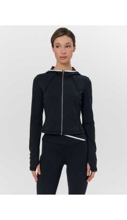 Толстовка черный +печать