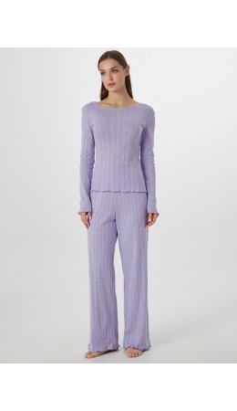 Комплект цветы на лаванде