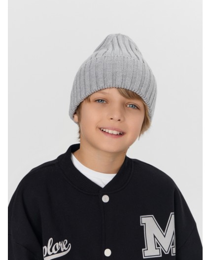 Шапка серый