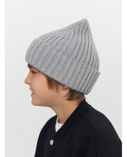 Шапка серый