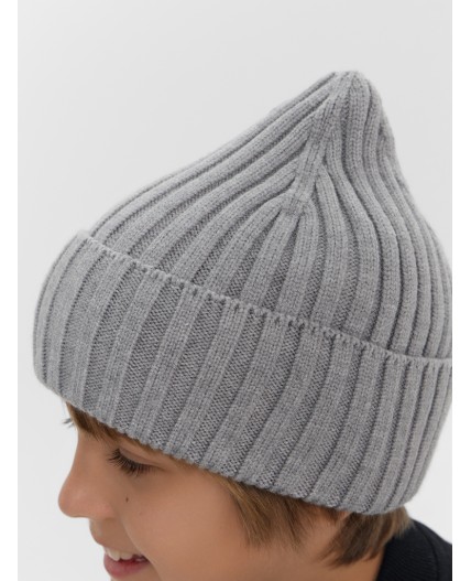 Шапка серый