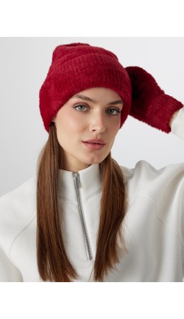 Шапка бордо