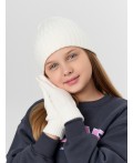 Шапка светло -молочный