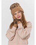 Шапка леопард