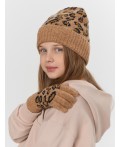 Шапка леопард