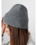 Шапка серый туман
