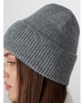 Шапка серый туман
