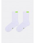 Носки белый /салатовый