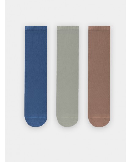 Носки джинсовый /оливка /карамель/