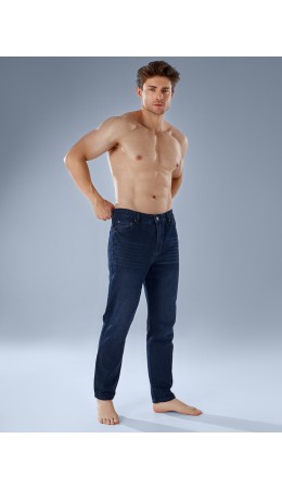 Брюки темно -синий