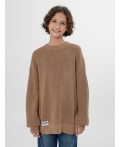 Джемпер песочно-коричневый