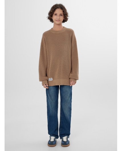 Джемпер песочно-коричневый
