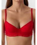 Бюстгальтер красный