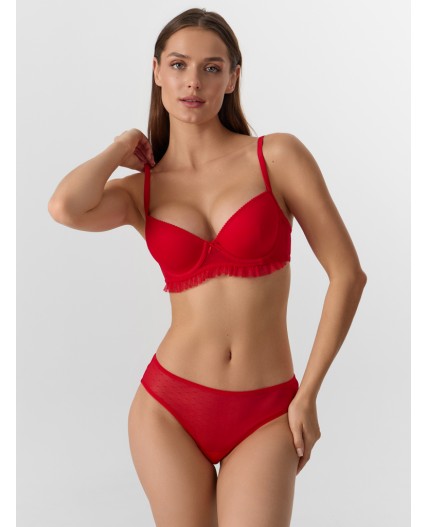 Бюстгальтер красный