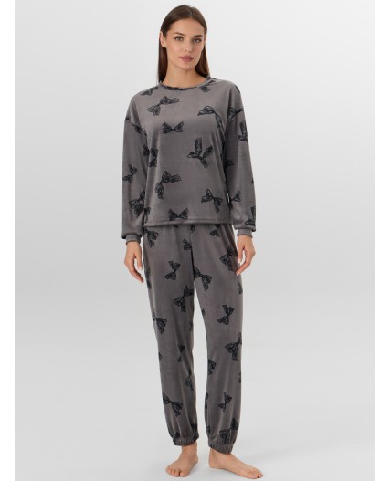 Комплект бантики на сером