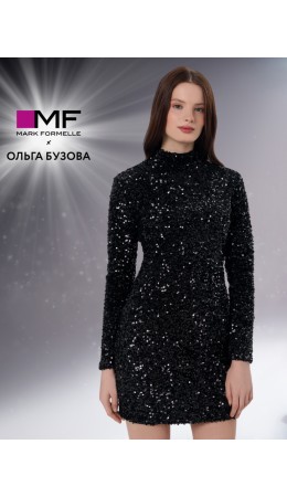 Платье черный