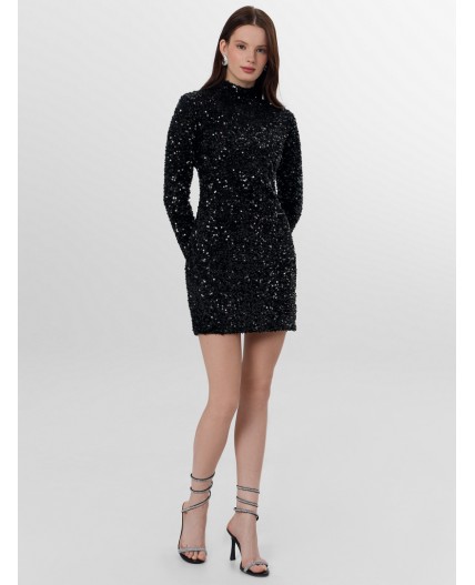 Платье черный