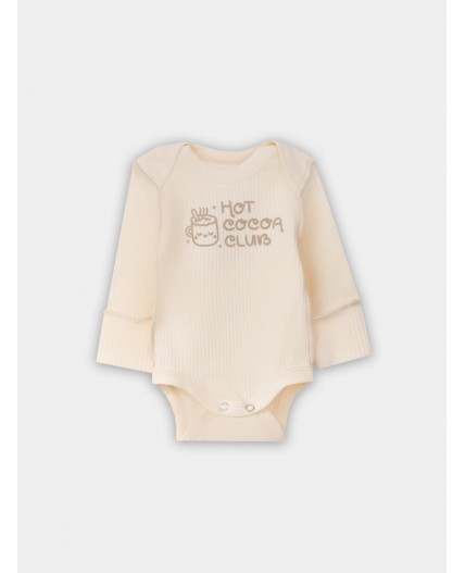 Боди сливочное масло +дымчатая сосна +печать