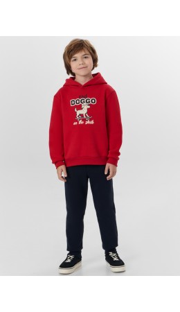 Костюм красный +неви +печать