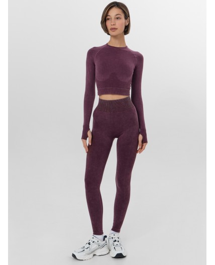 Легинсы винный
