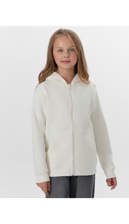 Толстовка молочный