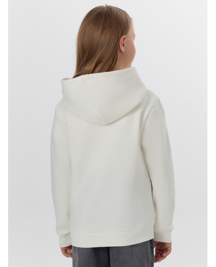 Толстовка молочный