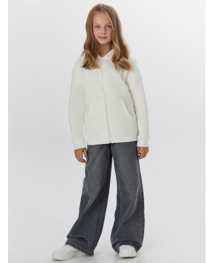 Толстовка молочный