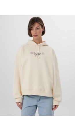 Худи сливочное масло +печать