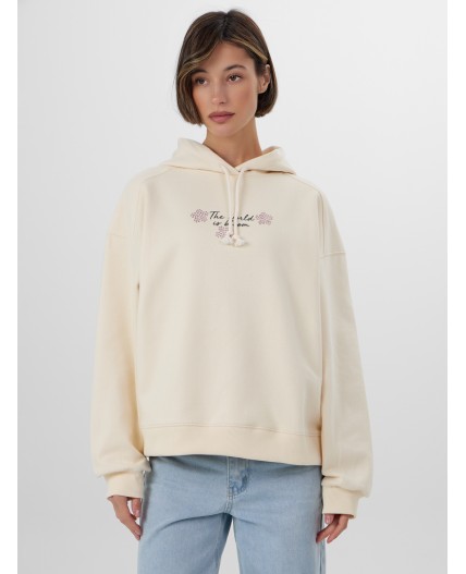 Худи сливочное масло +печать