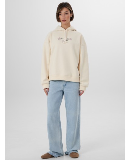 Худи сливочное масло +печать