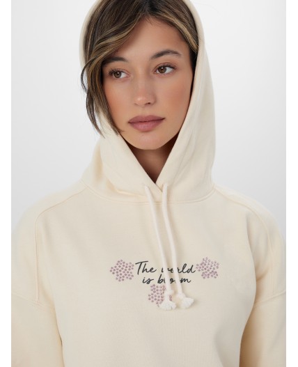 Худи сливочное масло +печать