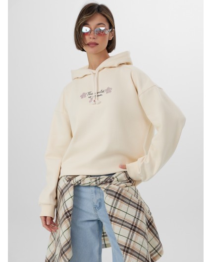 Худи сливочное масло +печать