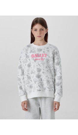 Свитшот игрушки на белом